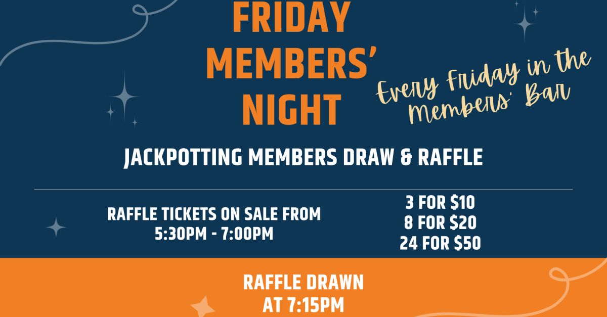 Friday Members Night | Member Draw & Raffle | Sandhurst Club | Golf ...